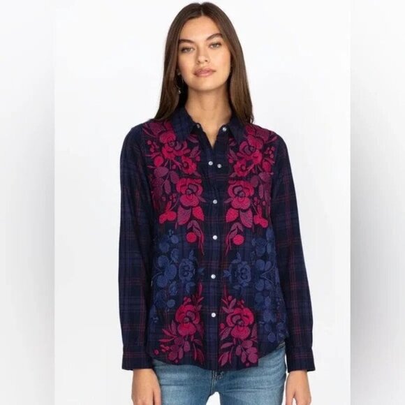 Johnny Was Tuscan Relaxed Shirt